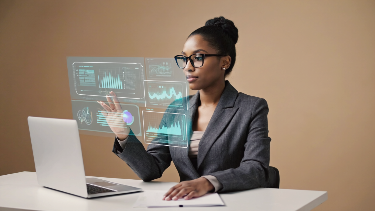 Automation robot arm sorting packages in warehouse