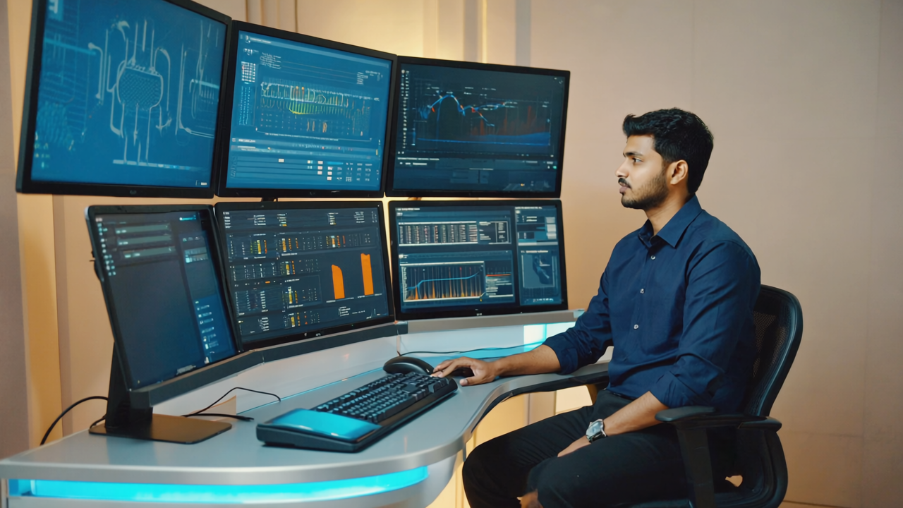 IT Support Specialist Helping Teacher with Classroom Technology