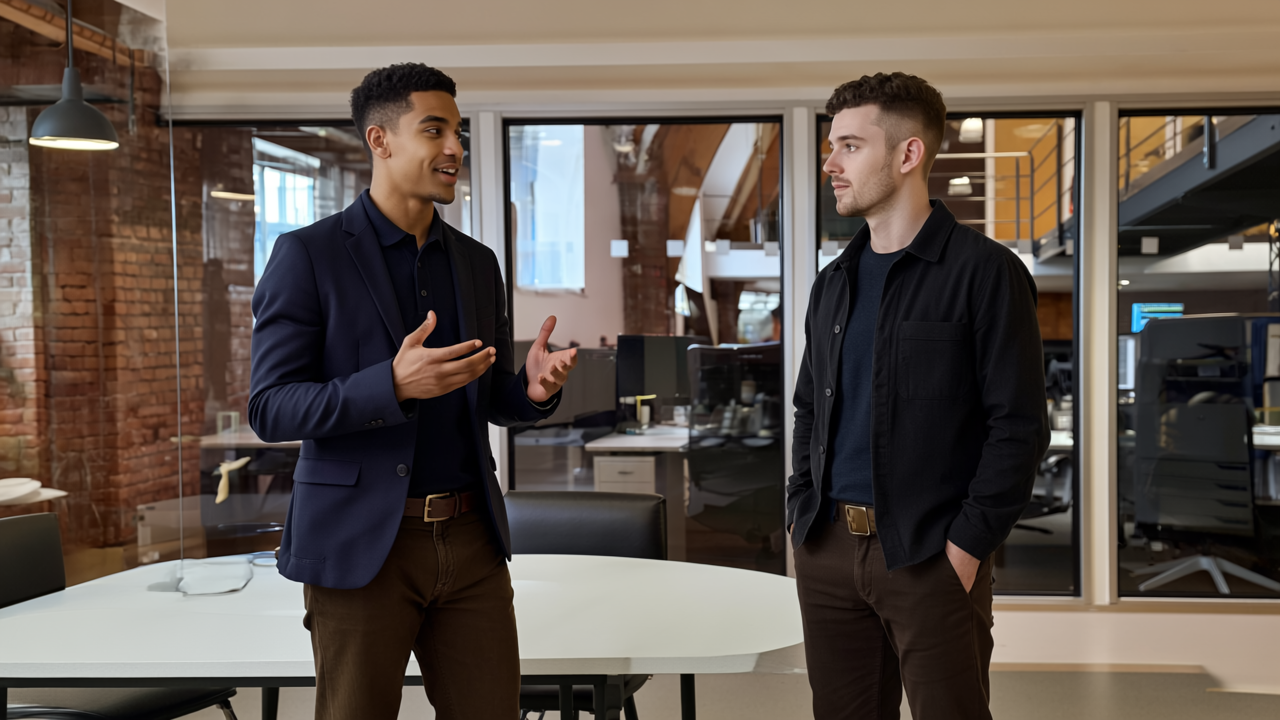 Laptop showing ecommerce analytics and trend graphs on a desk