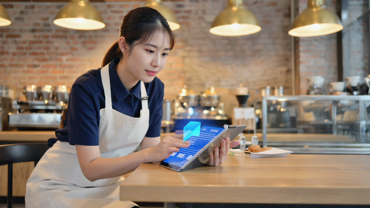 Chatbot helping a customer on a Birmingham business website