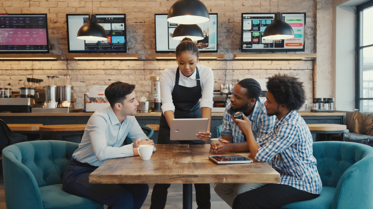 A small business owner filming behind-the-scenes content on social media