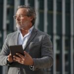 A Man is exploring Create, and Achieve Online