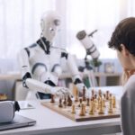 Machine Learning and Automation helps a boy to play chess
