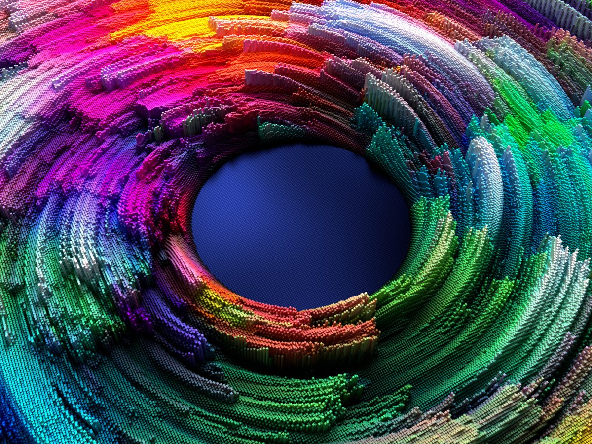 Abstract circles IT Support