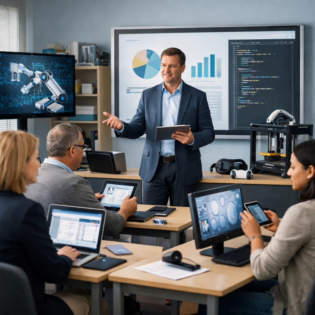 Teacher ICT Training to Staff