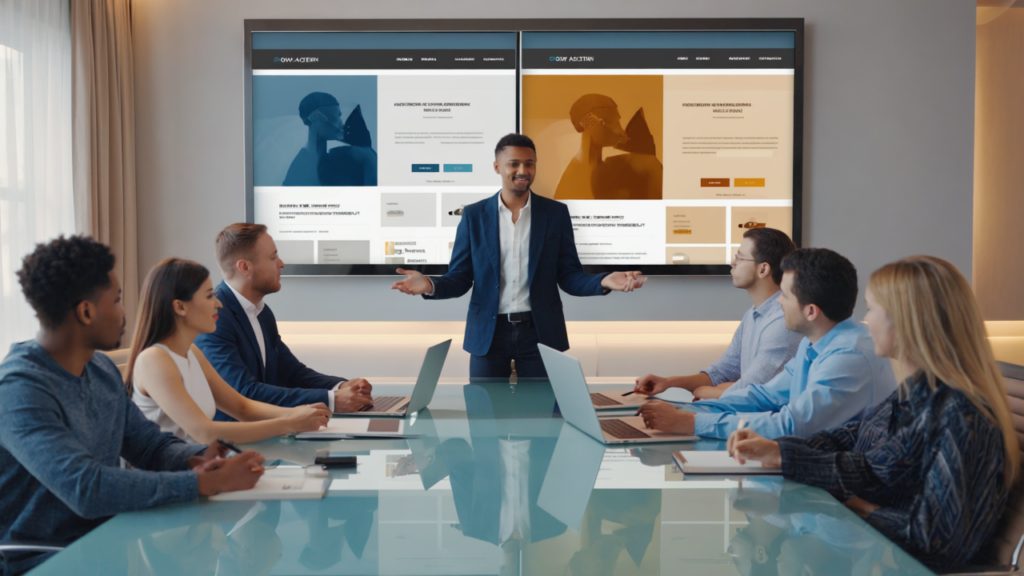 Meeting about Business Websites