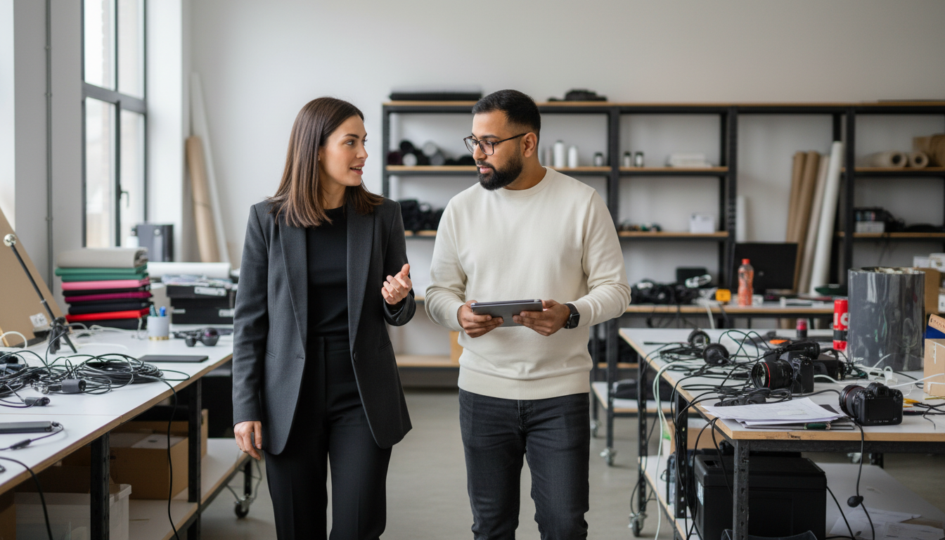 Fashion brand hosting a TikTok Live selling outfits in real time