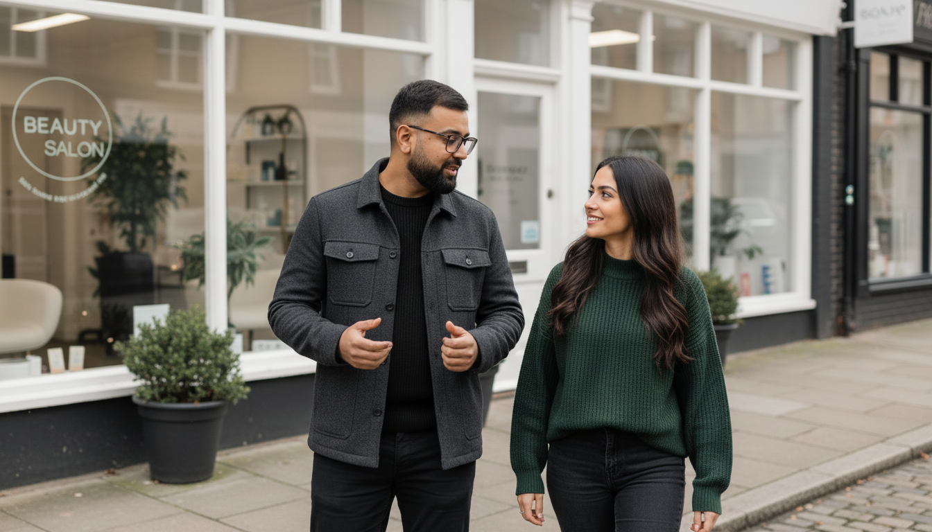 Beauty salon using CRM dashboard to manage bookings and client reminders