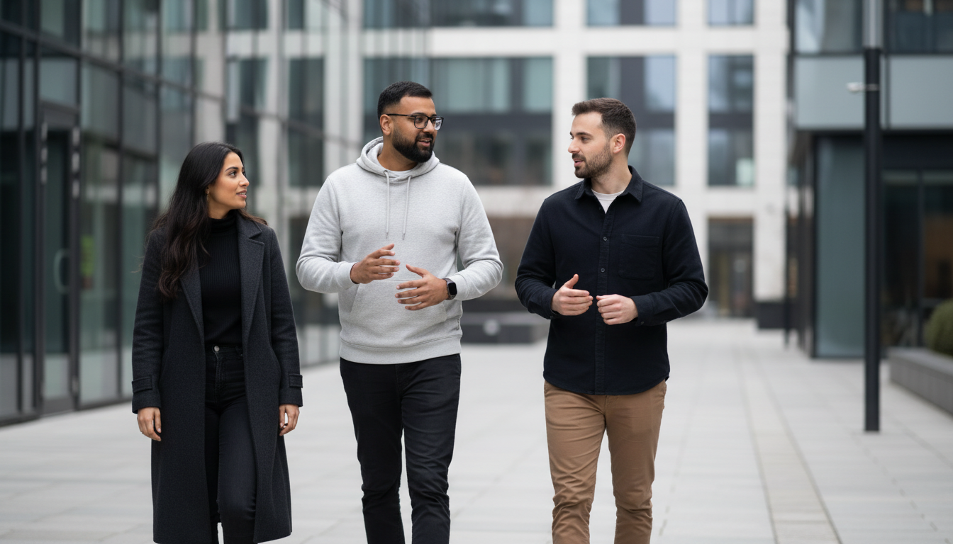 Diagram showing how SEO connects keywords content and rankings