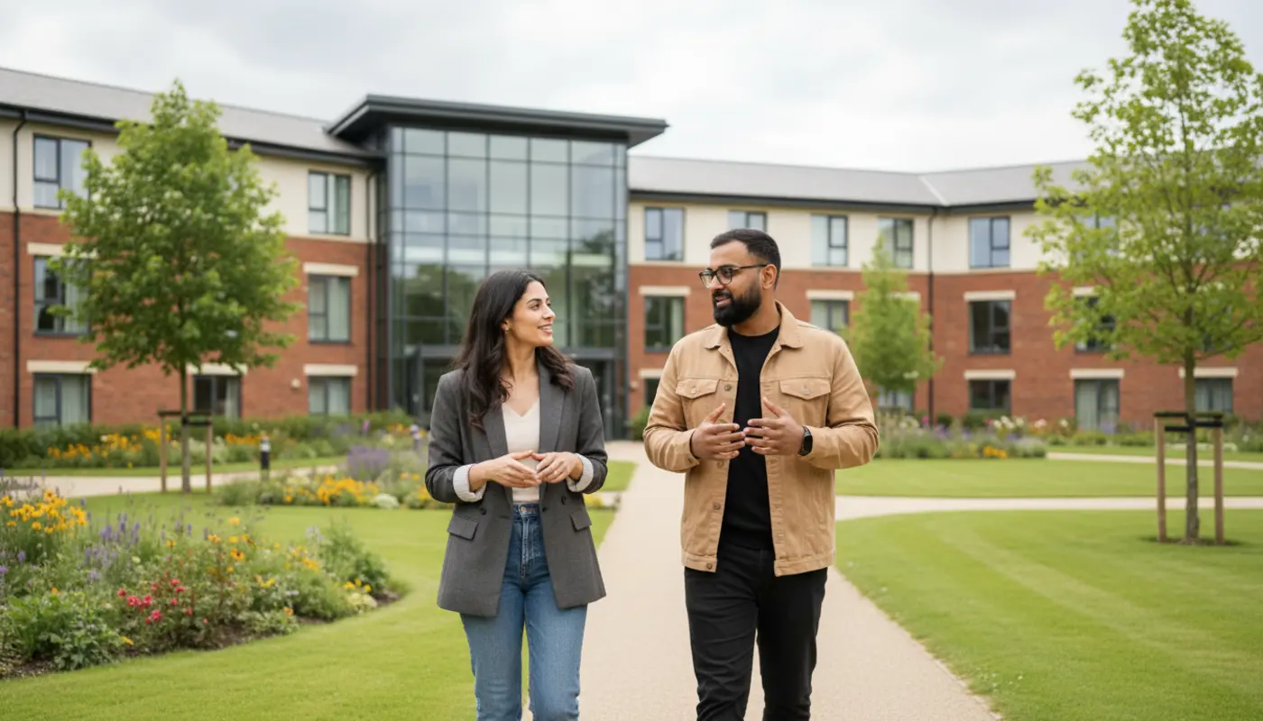 AI voice agent in a UK healthcare setting