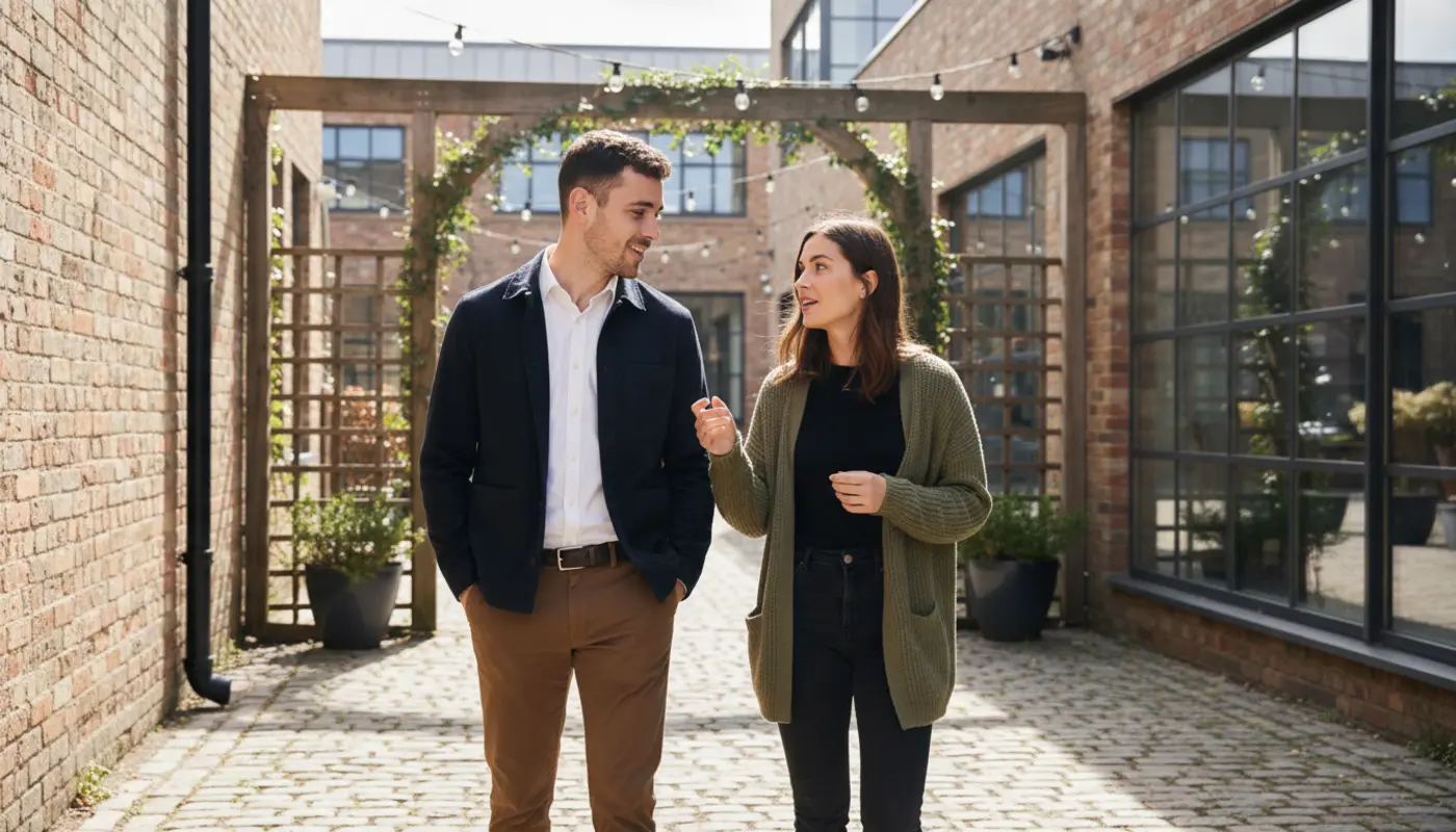 Graphic design workspace with digital screens and tools