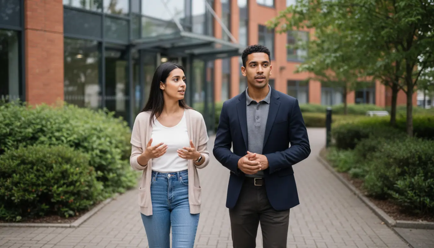 CRM software interface for a small UK business