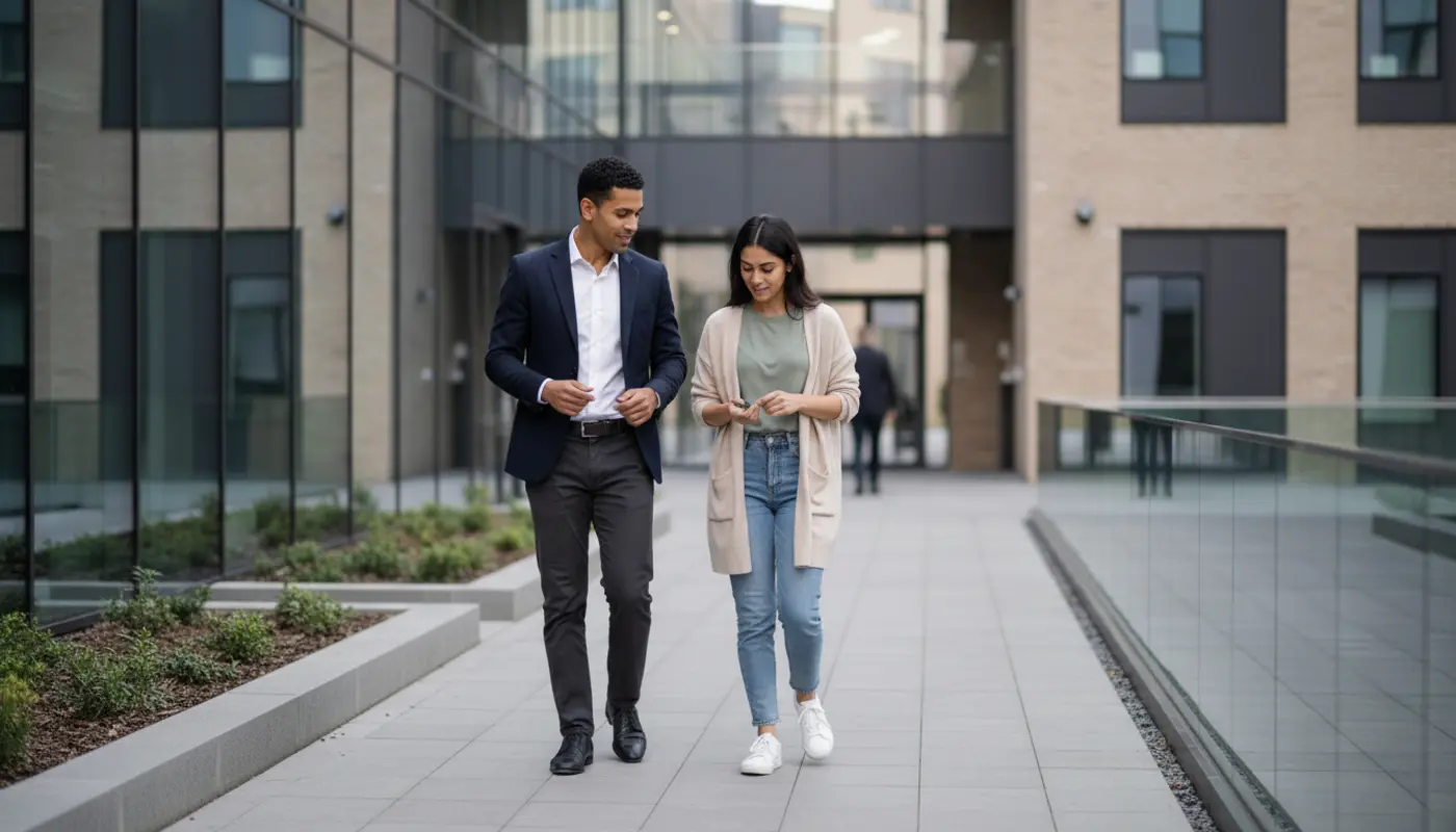 AI writing process on laptop screen