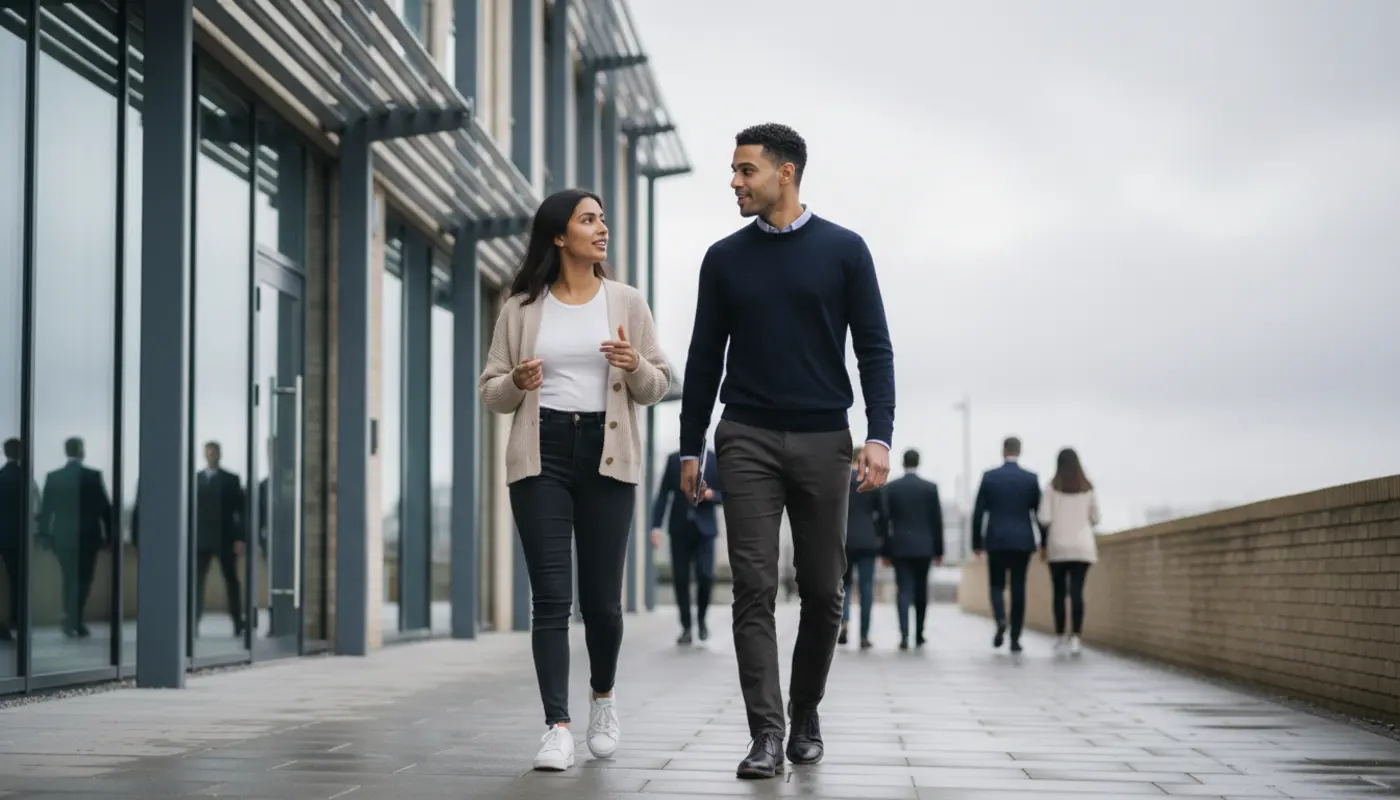 CRM dashboard on a laptop