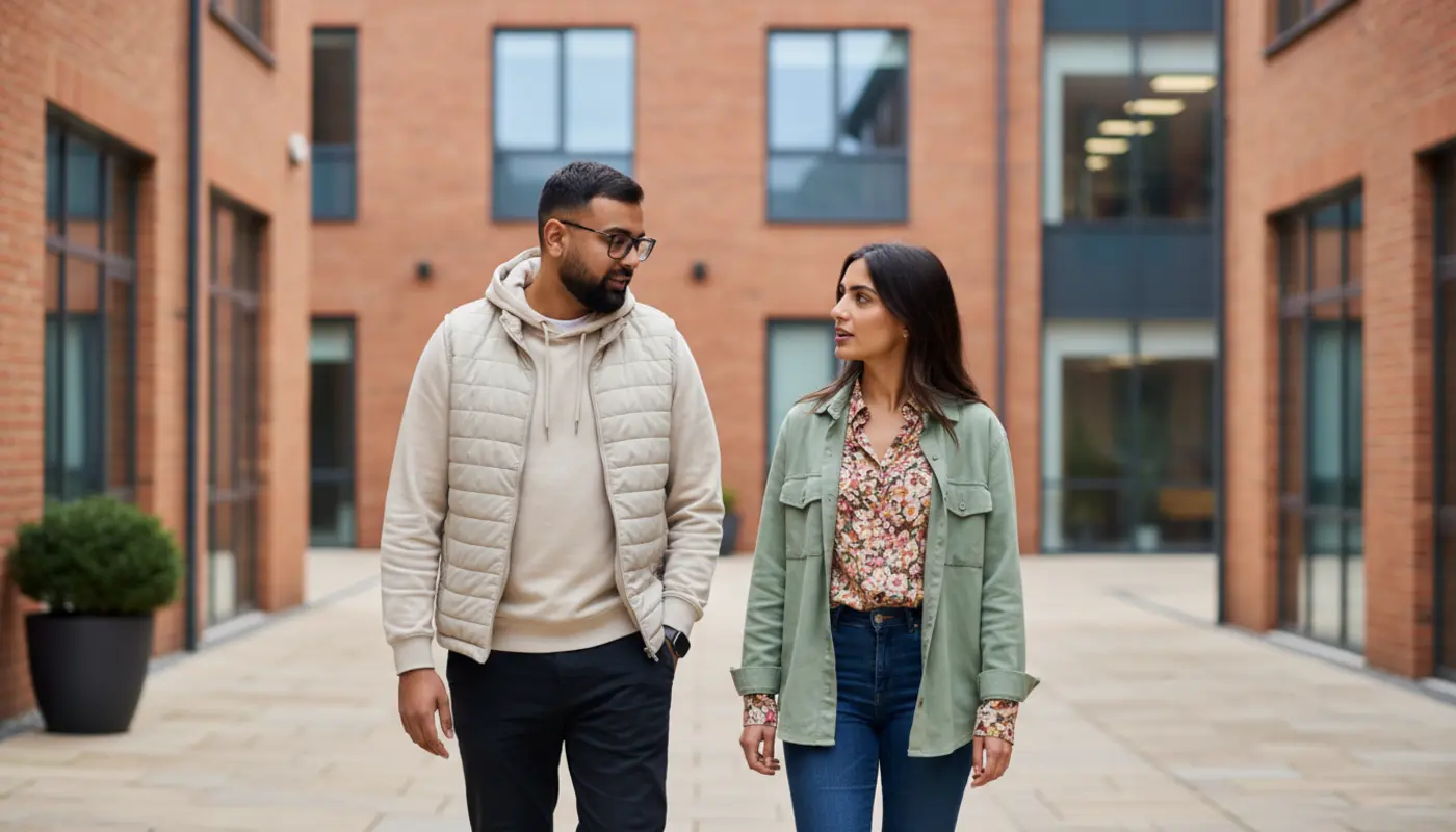 UK map with local search queries and FAQ rich results on a mobile screen