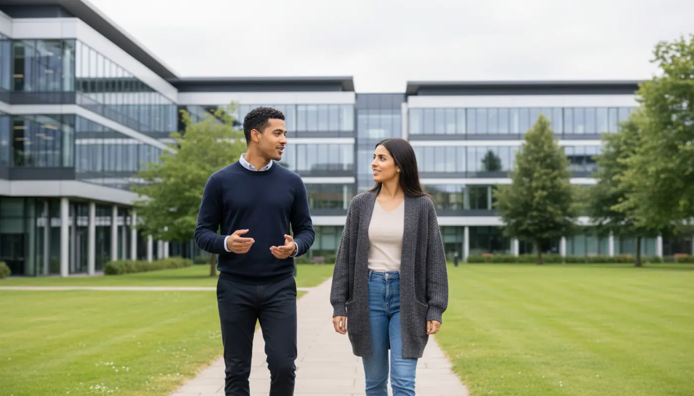 UK content creator filming TikTok videos with analytics on screen