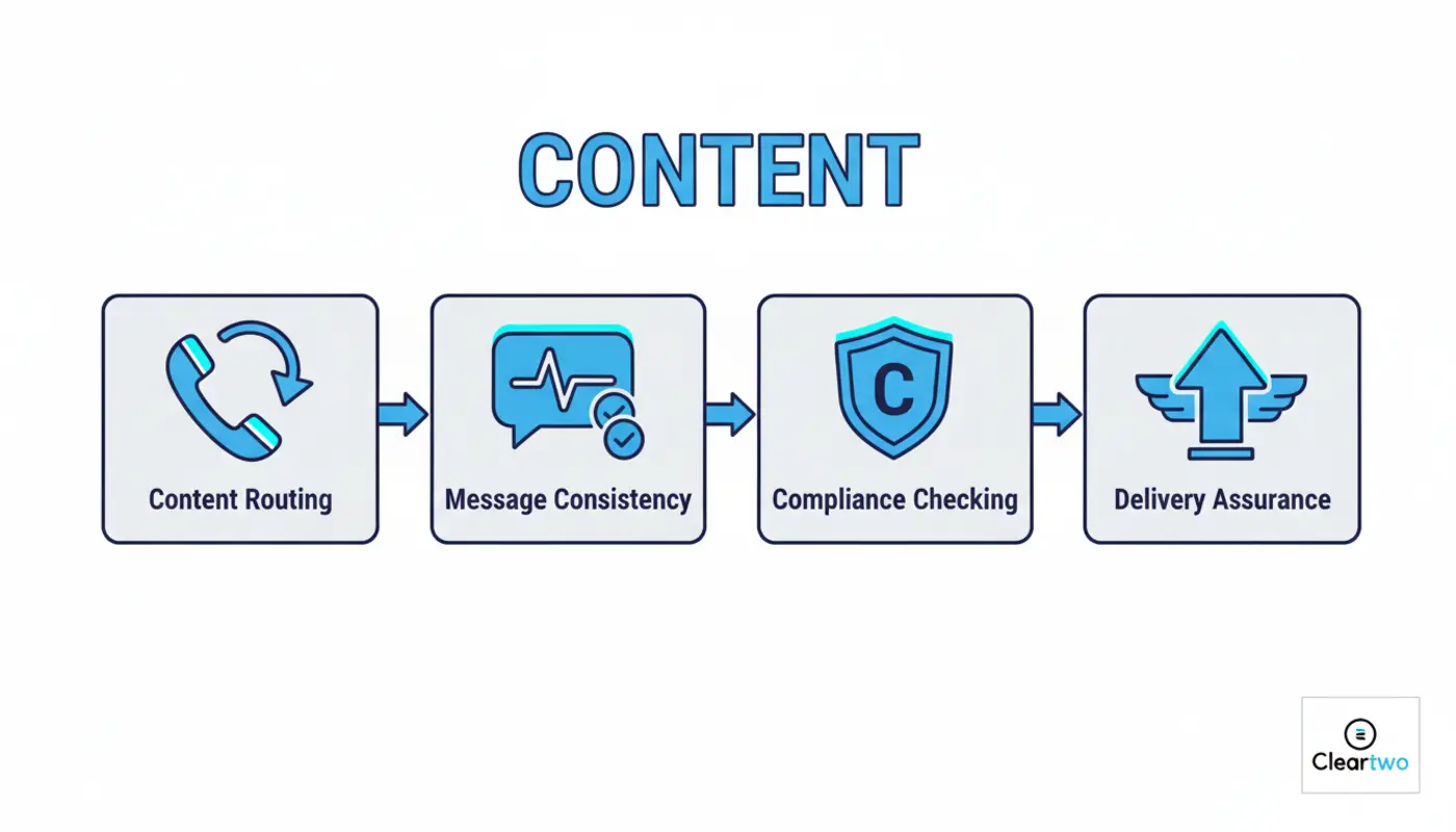 Business team using cloud VoIP system