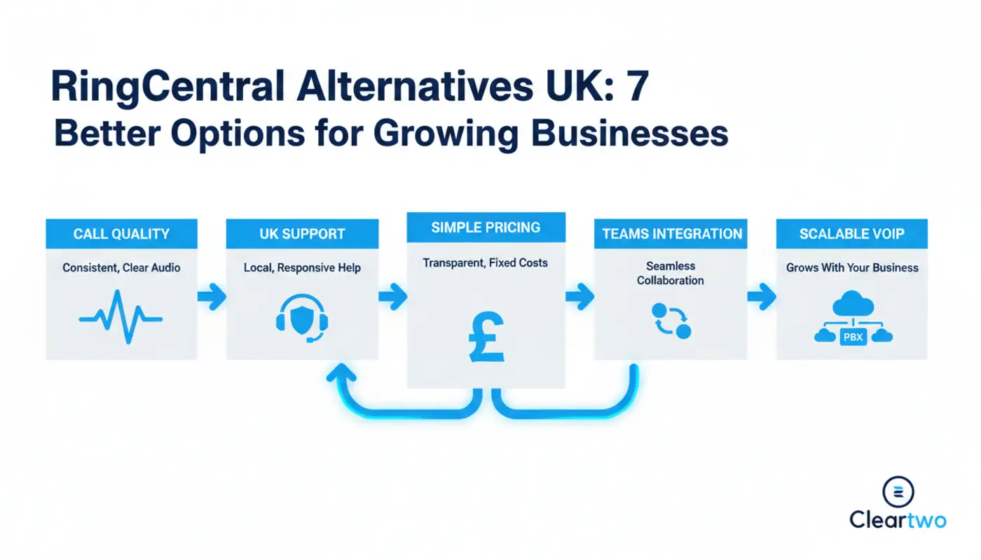 Comparison of different cloud PBX providers for UK businesses